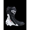 ALPINESTARS Športové moto čižmy Supertech R – čierna/biela