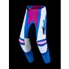 ALPINESTARS Motokrosové nohavice Techstar Maven 2027 – biela/koralová Hot Coral/modrá Blithe