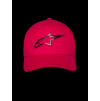 ALPINESTARS Šiltovka Carbon Fiber Snapback – červená