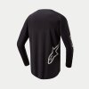 ALPINESTARS Motokrosový dres Fluid Graphite 2024 – čierna/strieborná