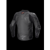 ALPINESTARS Kožená moto bunda GP Plus V4 – čierna/čierna