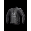 ALPINESTARS Kožená moto bunda GP Plus V4 – čierna/čierna