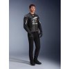 ALPINESTARS Kožená moto bunda GP Plus V4 – čierna/biela