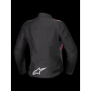 ALPINESTARS Dámska nepremokavá moto bunda Stella T-SPS V2 Waterproof – čierna/biela/ružová Diva