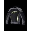 ALPINESTARS Priedušná moto bunda T-SP X Superair – asfaltová sivá/čierna/žltá fluo