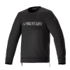 ALPINESTARS Ochranná moto mikina Legit Crew Fleece – čierna/studená sivá