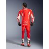 ALPINESTARS Kožená moto kombinéza GP Tech V5 1-Piece – červená fluo/jasná červená/biela