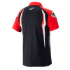 ALPINESTARS Polokošeľa Honda Polo – červená/čierna