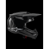 ALPINESTARS Motokrosová prilba S-M3 Solid ECE 22.06 – čierna lesklá