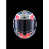 ALPINESTARS Integrálna prilba S-R7 Lumen ECE 22.06 – Silver Bl Pink Yllw Fl Glossy