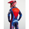 ALPINESTARS Motokrosový dres Racer Hunt 2027 – modrá Strong/modrá Deep Blue/ohnivočervená