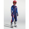 ALPINESTARS Motokrosový dres Racer Hunt 2027 – modrá Strong/modrá Deep Blue/ohnivočervená