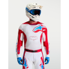 ALPINESTARS Motokrosový dres Racer Hunt 2027 – biela/ohnivočervená/modrá UCLA