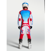 ALPINESTARS Motokrosový dres Racer Hunt 2027 – biela/ohnivočervená/modrá UCLA