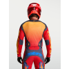 ALPINESTARS Motokrosový dres Racer Hunt 2027 – ohnivočervená/kamenná sivá/koralová Hot Coral