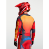 ALPINESTARS Motokrosový dres Racer Hunt 2027 – ohnivočervená/kamenná sivá/koralová Hot Coral