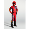 ALPINESTARS Motokrosový dres Racer Hunt 2027 – ohnivočervená/kamenná sivá/koralová Hot Coral