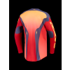 ALPINESTARS Motokrosový dres Racer Hunt 2027 – ohnivočervená/kamenná sivá/koralová Hot Coral