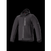 ALPINESTARS Nepremokavá ochranná moto mikina Neo Waterproof – čierna/čierna