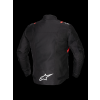 ALPINESTARS Nepremokavá športová moto bunda T-SPS V2 Waterproof – čierna/biela/červená fluo