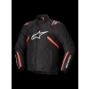 ALPINESTARS Nepremokavá športová moto bunda T-SPS V2 Waterproof – čierna/biela/červená fluo