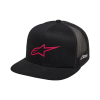 ALPINESTARS Šiltovka 3D Ageless Trucker – čierna/červená