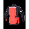 ALPINESTARS Textilná moto bunda Honda Bogotá Pro Drystar – jasná červená/čierna