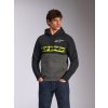 ALPINESTARS Mikina s kapucňou Parallel – čierna/Gunmetal