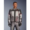 ALPINESTARS Textilná moto bunda Andes V4 Drystar – tmavá sivá/ľadová sivá/čierna/jasná červená