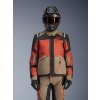 ALPINESTARS Textilná moto bunda Andes V4 Drystar – orechová/hrdzavá/čierna