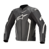 ALPINESTARS Kožená moto bunda Faster V2 Airflow – čierna/biela