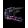 ALPINESTARS Motokrosová prilba S-M3 Force OCD ECE 22.06 – čierna lesklá