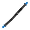 BIKETEC vyťahovací popruh 530 mm, uchytenie M6 (Farba čierna/modrá)