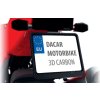 BIKETEC Rámik ŠPZ na motocykel (Vyhotovenie: 3D karbónový vzhľad)