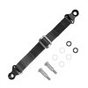 BIKETEC vyťahovací popruh 350 mm so skrutkami (Farba čierna/čierna)