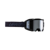LEATT motokrosové okuliare Velocity 4.5 Iriz – Stealth (strieborná 50%)