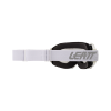 LEATT motokrosové okuliare Velocity 4.5 Iriz – biela (strieborná 50%)