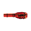 LEATT motokrosové okuliare Velocity 6.5 – Flame (číra 83%)