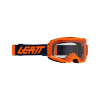 LEATT motokrosové okuliare Vizion 2.5 – oranžová (číra 90VLT)