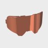 LEATT Náhradné sklo Velocity SNX Standard – Rose 32%
