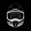 LEATT motokrosová prilba Moto 7.5 s okuliarmi – biela/červená 2026