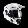 LEATT adventure prilba ADV 8.5 Composite s okuliarmi – biela