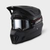 LEATT motokrosová prilba Moto 7.5 s okuliarmi – Stealth čierna