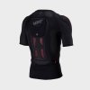 LEATT ochranné tričko Body Tee ReaFlex Stealth – čierna