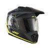 LEATT adventure prilba ADV 7.5 Polymer s okuliarmi – Hi-Viz žltá