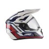 LEATT adventure prilba ADV 7.5 Polymer s okuliarmi – Royal modrá/červená
