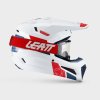 LEATT motokrosová prilba Moto 3.5 s okuliarmi – biela