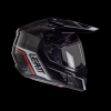 LEATT adventure prilba ADV 9.5 Carbon s okuliarmi – Carbon