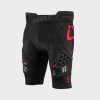 LEATT ochranné šortky Impact Shorts 3DF 5.0 – čierna