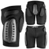 gareth mx legs spodenki z ochraniaczami kolor czar